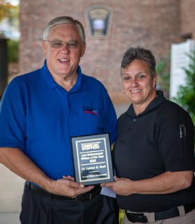 Lt. Lynn Curl-Oxford Police Department -Officer of the Year