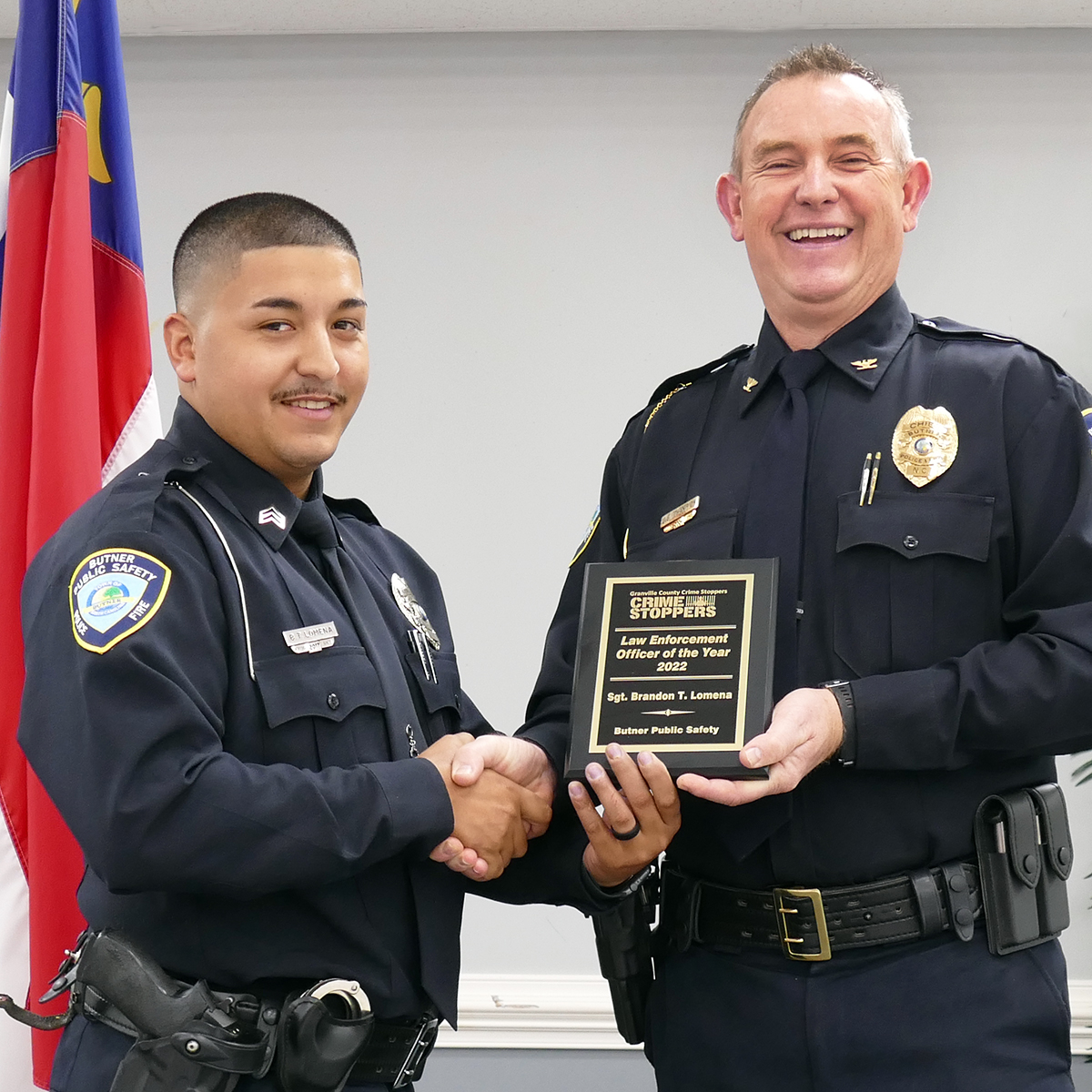 Law Enforcement Officer of the Year-Butner Public Safety